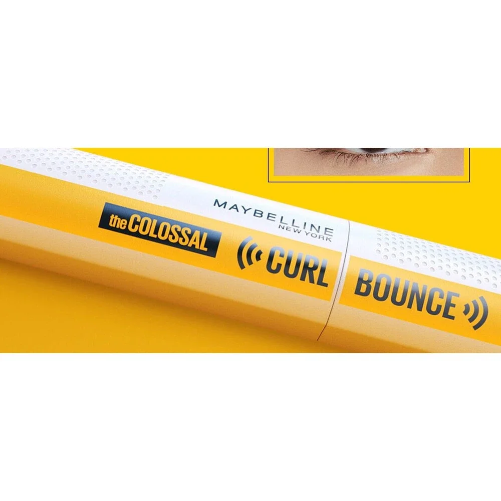 Maybelline The Colossal Big Curl Bounce Mascara Volume 24 Hour Wear Waterproof